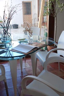 Un rincn del comedor