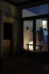 Patio con piscina
